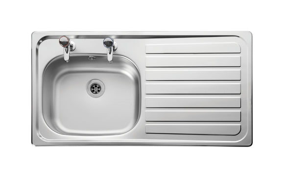 Sink [Inset] 950X508 R/Hand Dr Sb/Sd (Inc Waste)