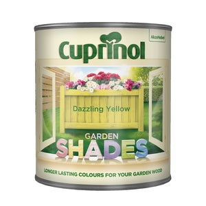 Cuprinol Garden Shades Dazzling Yellow 1L