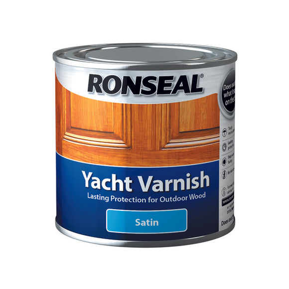 Ronseal Yacht Varnish 250ml Satin