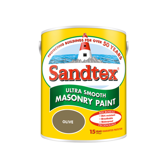 Sandtex Microseal Smooth Masonry Olive 5L