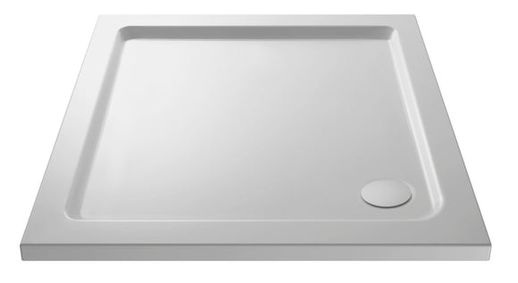 Pearlstone  800X 800X 40mm Square Shower Tray
