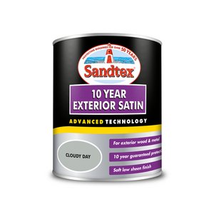 Sandtex 10 Year Satin Cloudy Day 750ml