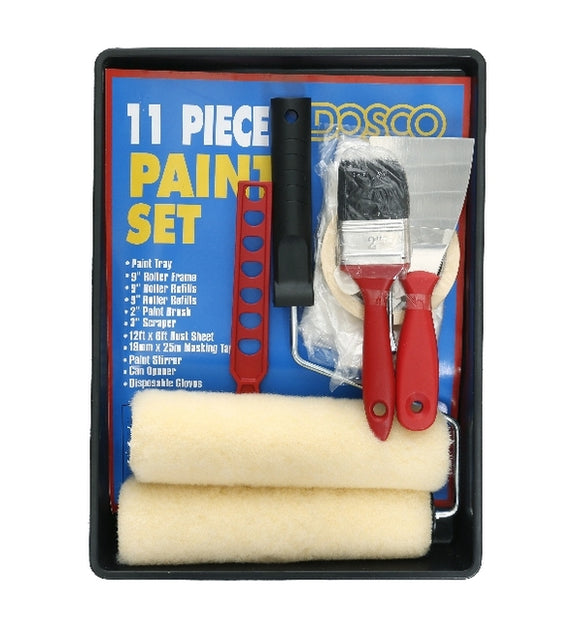 Dosco 11 Piece Paint Accessory Set
