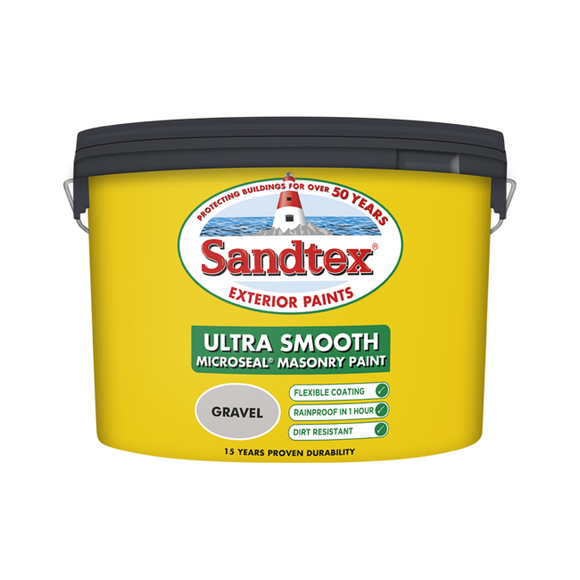 Sandtex Microseal Smooth Masonry Gravel 10L