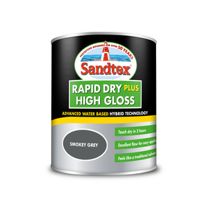 Sandtex Rapid Dry Gloss Smokey Grey 750ml