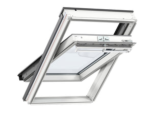 Velux White Painted Centre Pivot Roof Window - 66X118CM